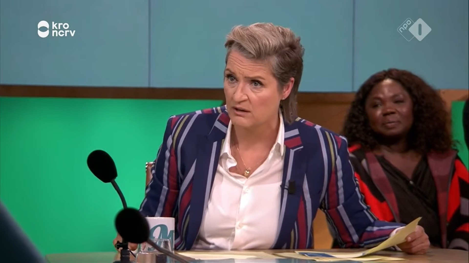 Kijk terug: Margriet van der Linden verrast de eindexamenklas van 2020